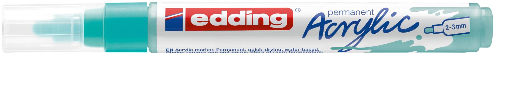 edding 5100 Acrylmarker medium opulent türkis
