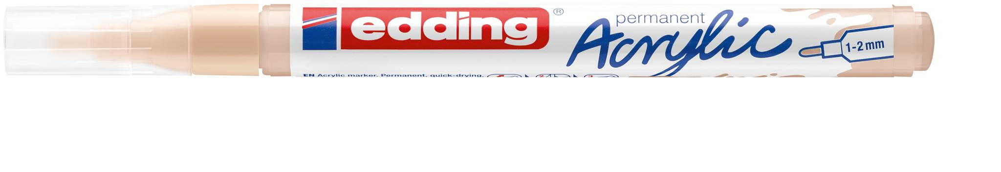 edding 5300 Acrylmarker fein warmbeige