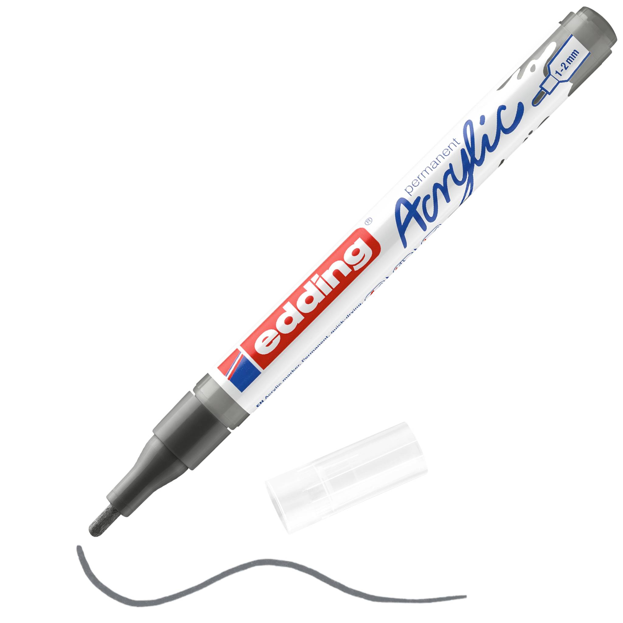 edding 5300 Acrylmarker fein anthrazit