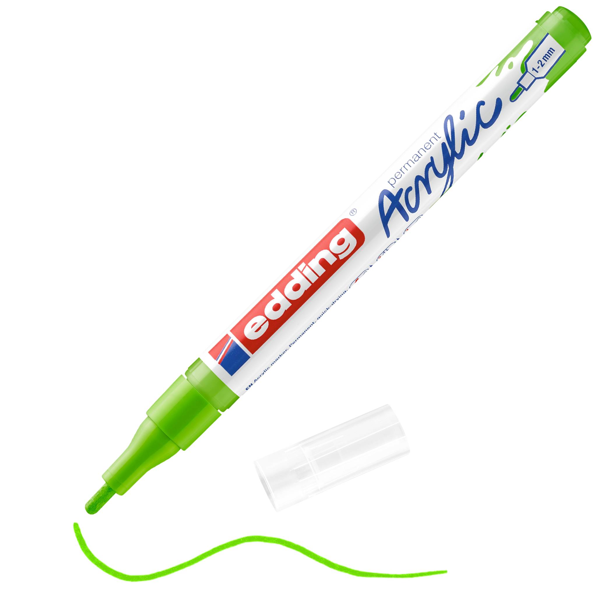 edding 5300 Acrylmarker fein gelbgrün