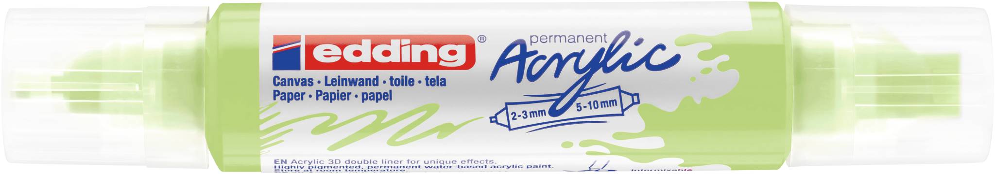 edding 5400 Acryl 3D Double Liner pastellgrün