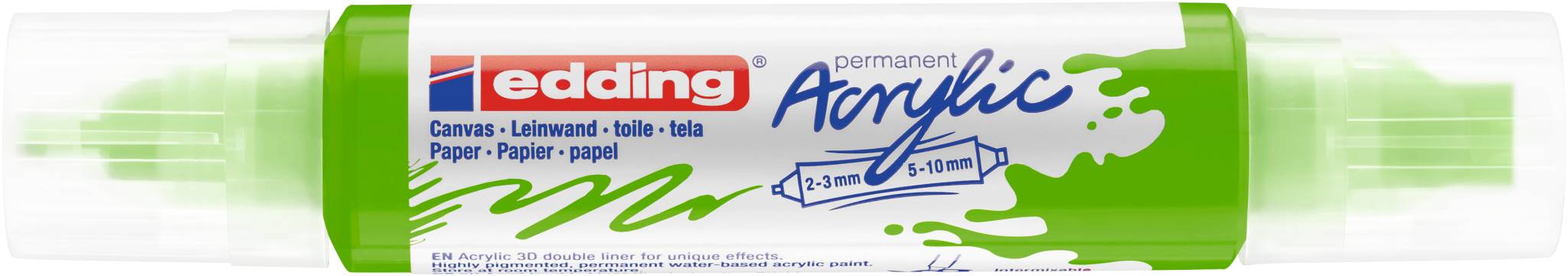 edding 5400 Acryl 3D Double Liner gelbgrün