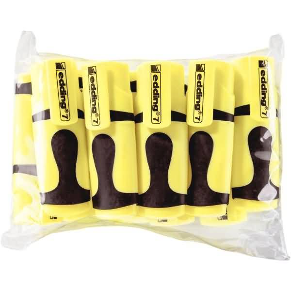 Textmarker edding 7 Mini VE=10 Stück Polybeutel pastellgrün