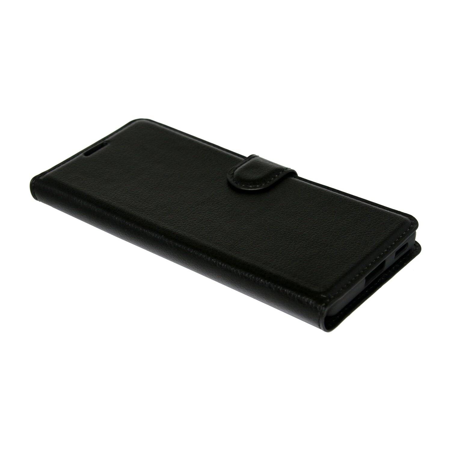 Buch Tasche "Fancy" für ZTE AXON 30 ULTRA Handy Hülle Etui Schutzhülle mit Standfunktion, Kartenfach Schwarz