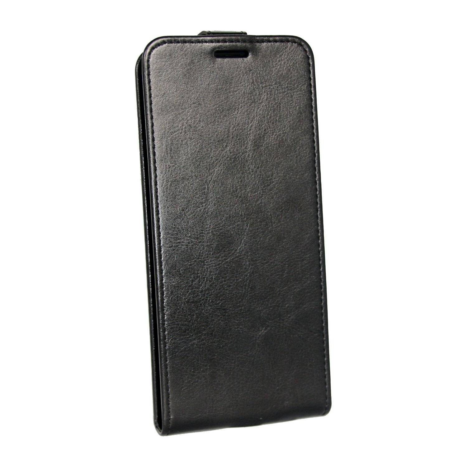 Flip Case kompatibel mit ZTE AXON 30 ULTRA Handy Tasche vertikal aufklappbar Schutzhülle Klapp Hülle Schwarz