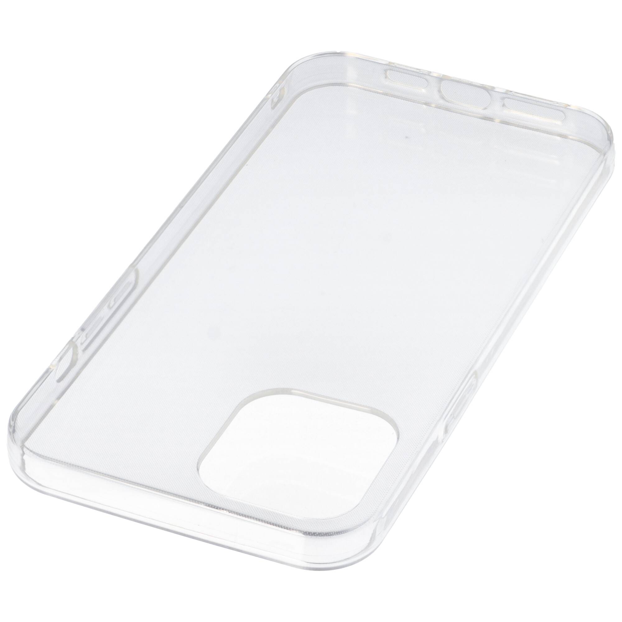 Hülle passend für Apple iPhone 12 Pro Max - transparente Schutzhülle, Anti-Gelb Luftkissen Fallschutz Silikon Handyhülle