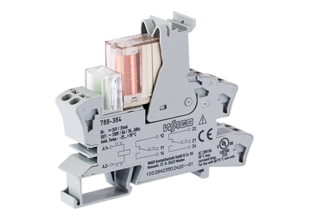 WAGO GmbH & Co. KG Stecksockel m.Relais 788-384