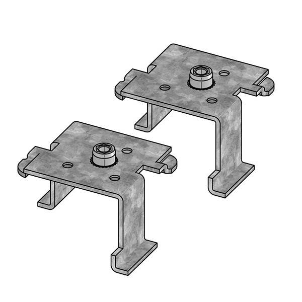 LTS Licht&Leuchten Drehriegel (VE2) LK-T-Z 060/ST-E 115