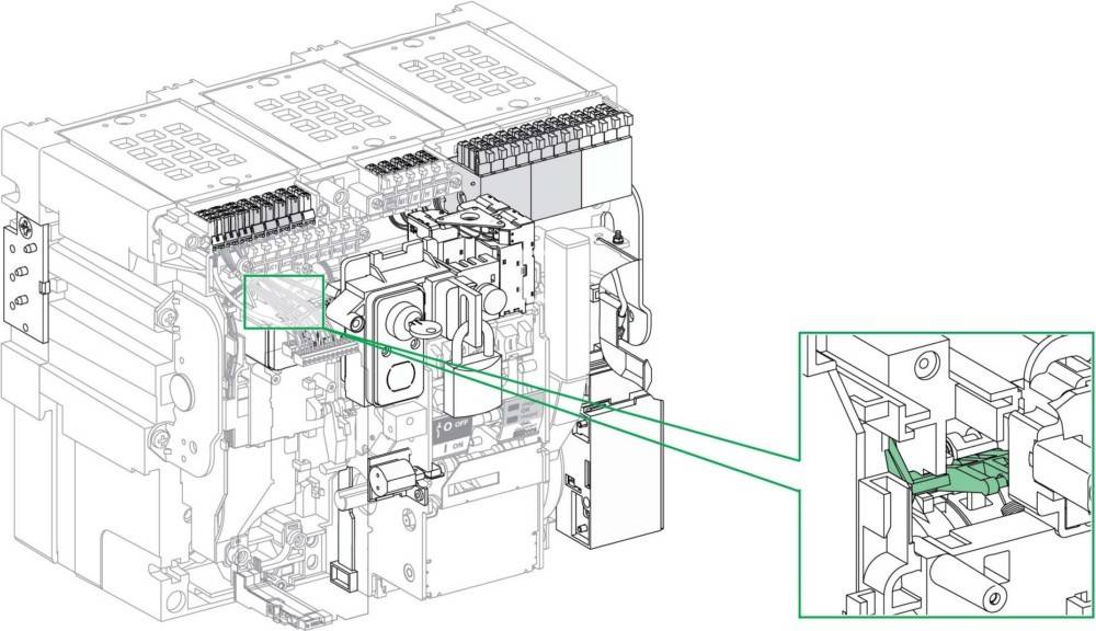 Schneider Electric Rückstellung ferngesteuert LV847346
