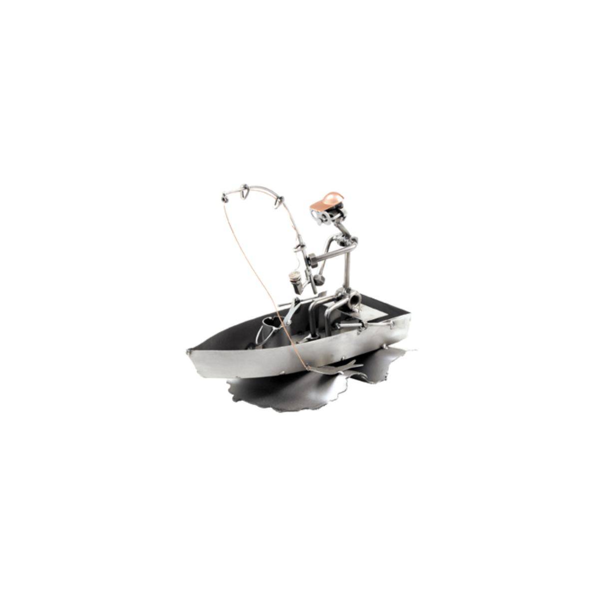 321 - Figur "Angler im Boot"