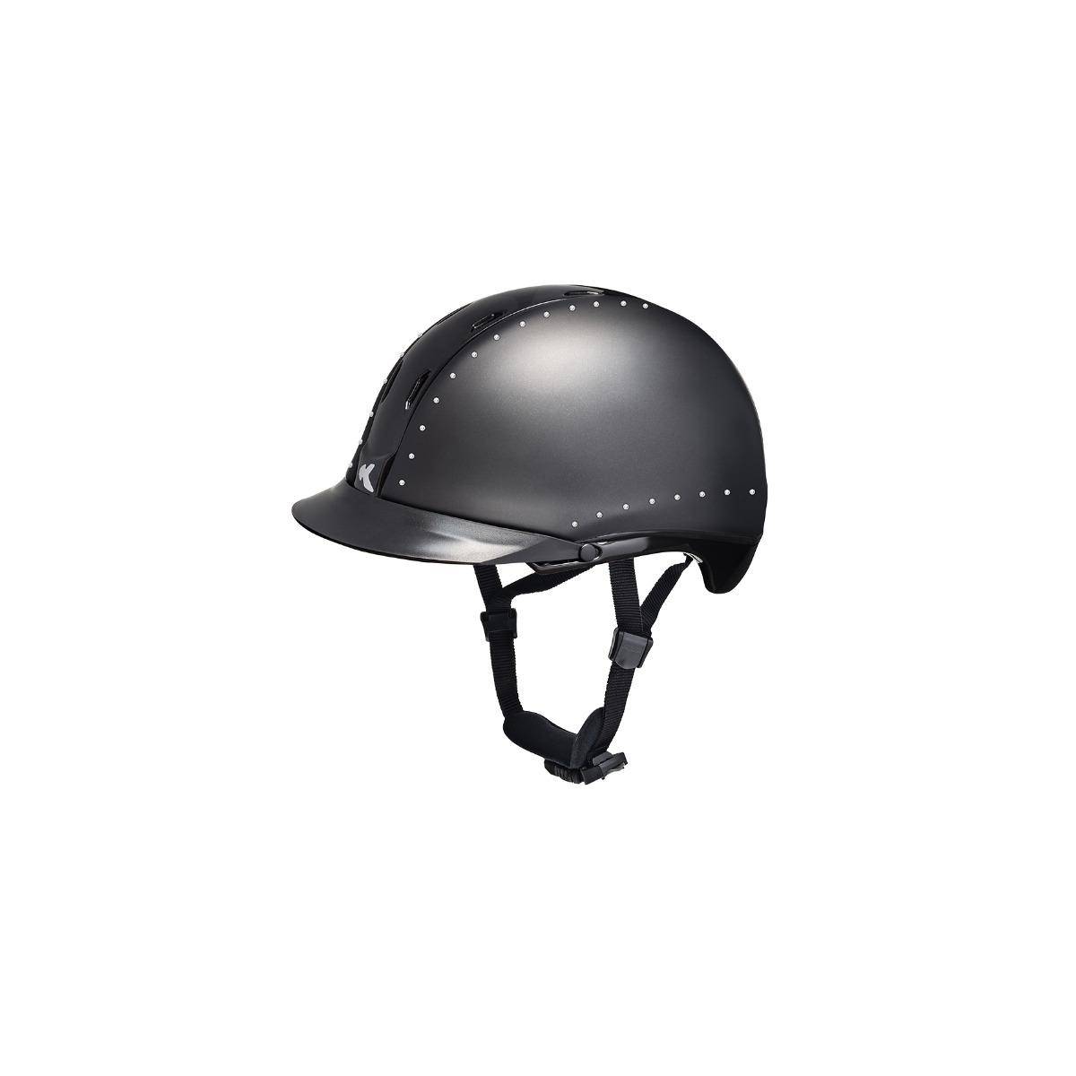 21305600654 - KED - Tara Black Matt Glossy Crystal M