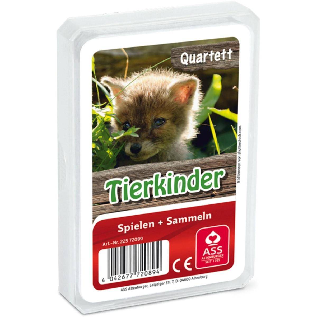 10029561-0001 - Quartett - Tierkinder (DE-Ausgabe)
