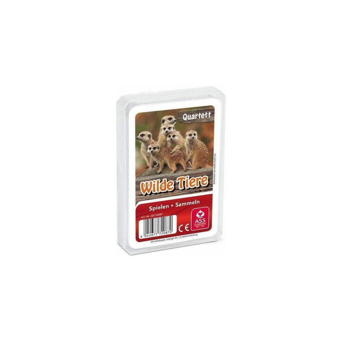 10029555-0001 - Quartett - Wilde Tiere (DE-Ausgabe)
