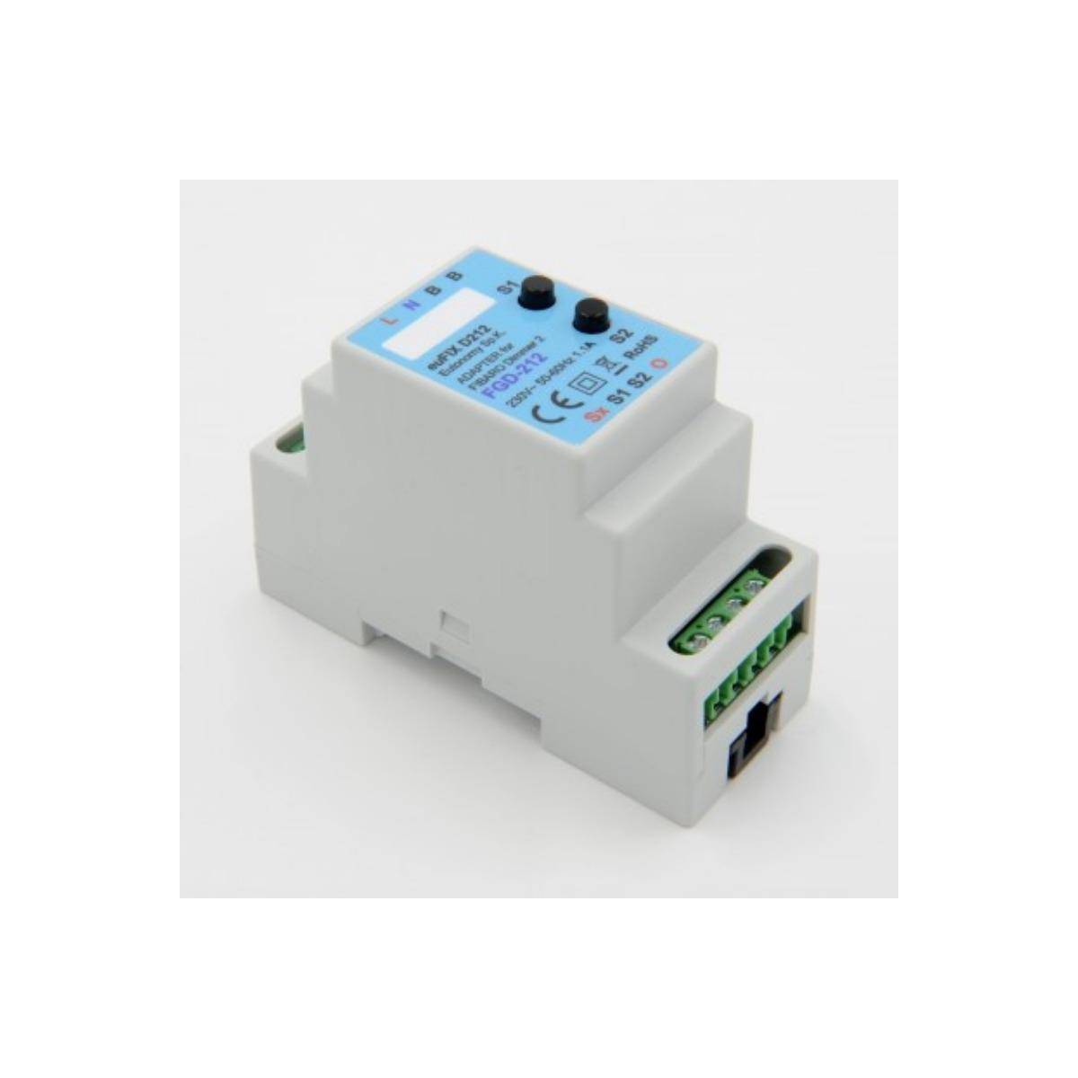 EUT_EUFIXD212 - euFIX D212 DIN Adapter (mit Button)