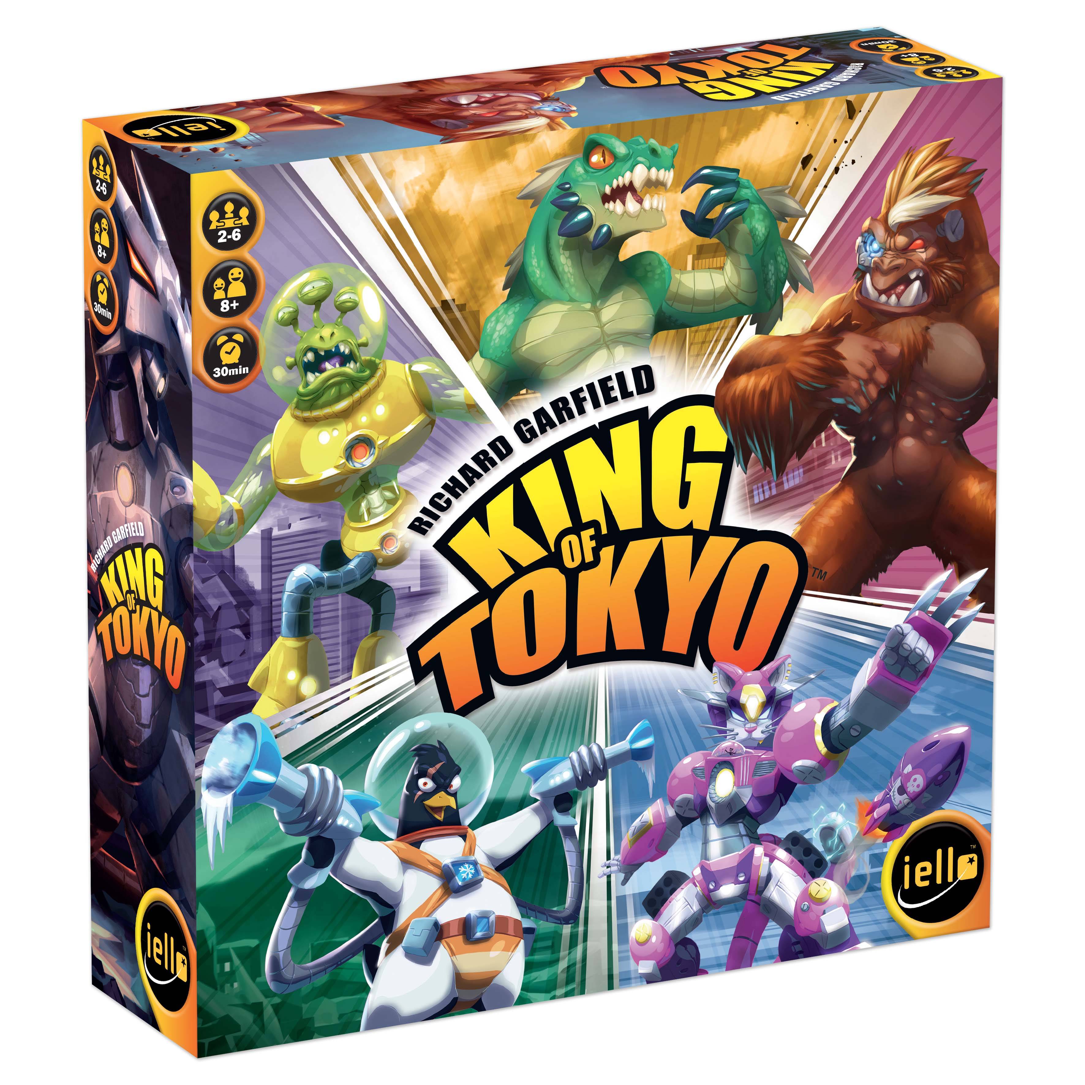 IELLO 513299 King of Tokyo Deutsche Version, Familienspiel