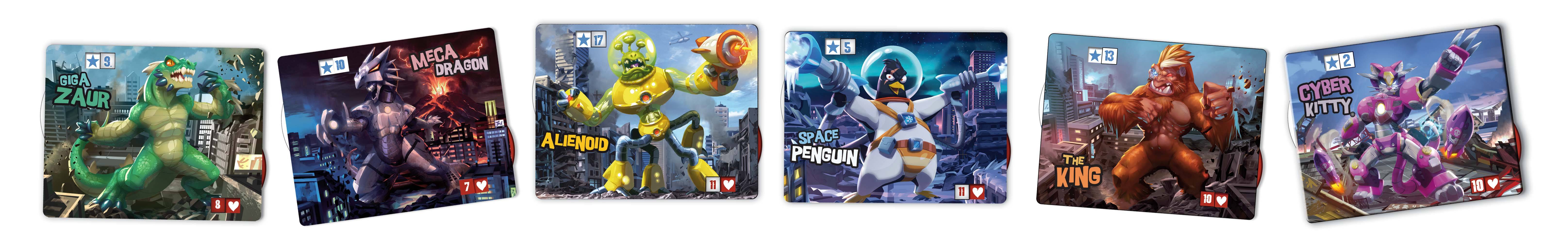 IELLO 513299 King of Tokyo Deutsche Version, Familienspiel