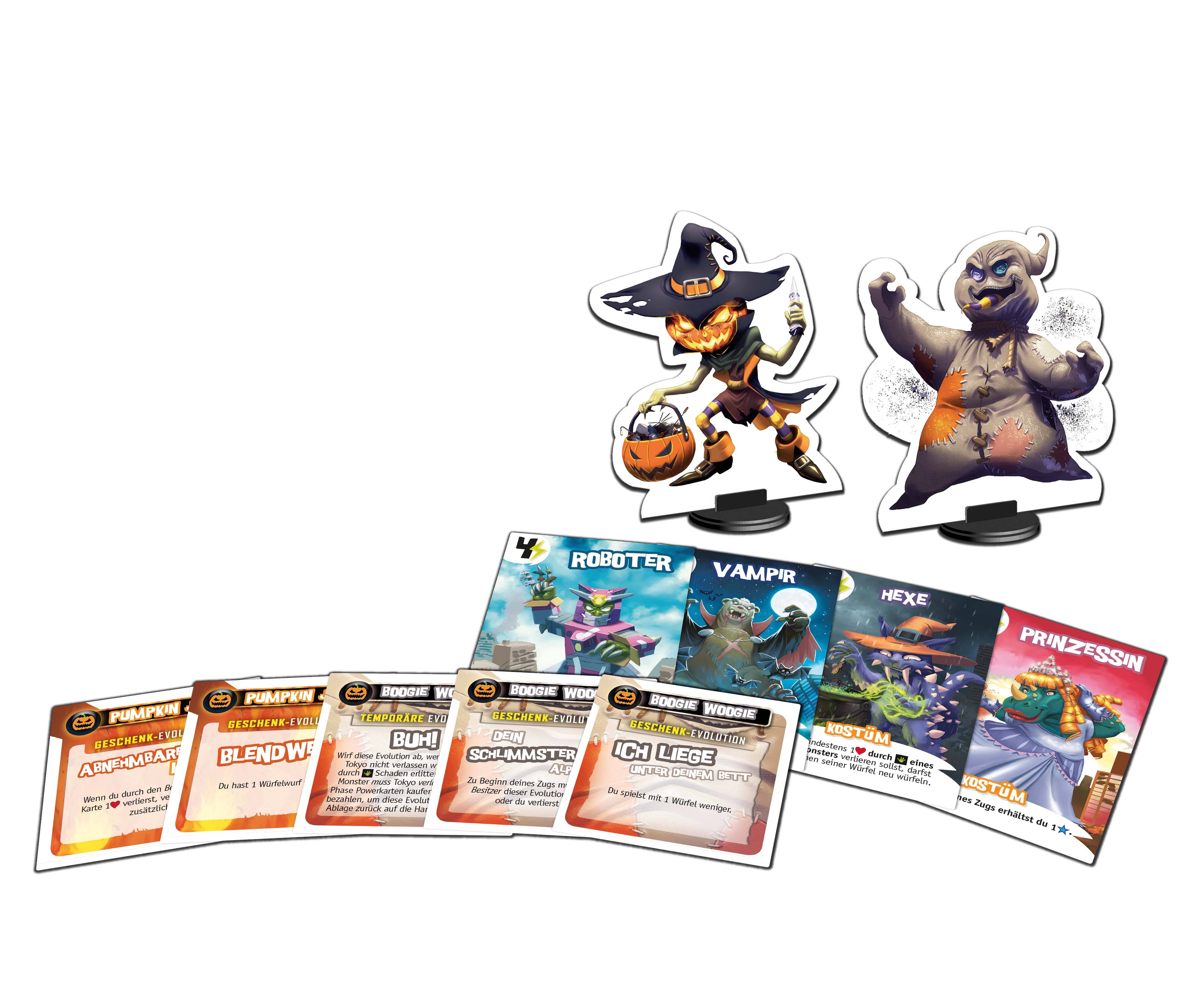 Iello 514197 King of Tokyo Halloween,2.Erweiterung