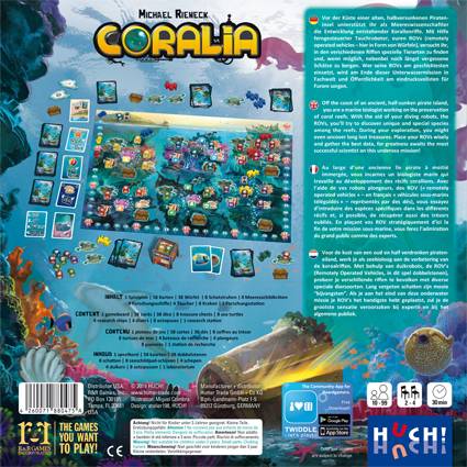 HUCH 880475 Coralia,Familienspiel