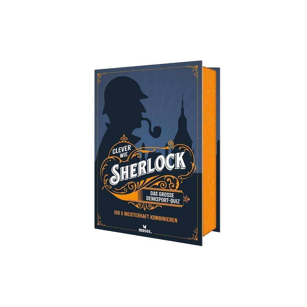 MOS04599 - Clever wie Sherlock, für 2 oder mehr Spieler, ab 12 Jahren (DE-Ausgabe)