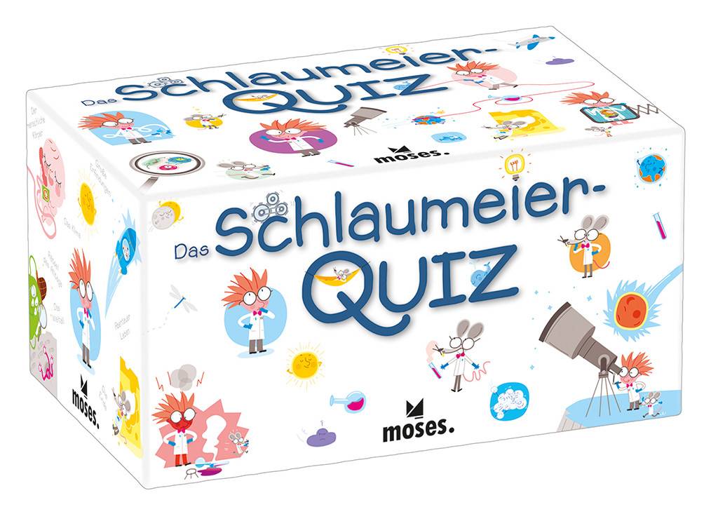 Moses Verlag - Das Schlaumeier-Quiz Neu & OVP