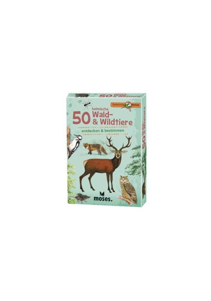 Expedition Natur: 50 heimische Wald- & Wildtiere Neu & OVP