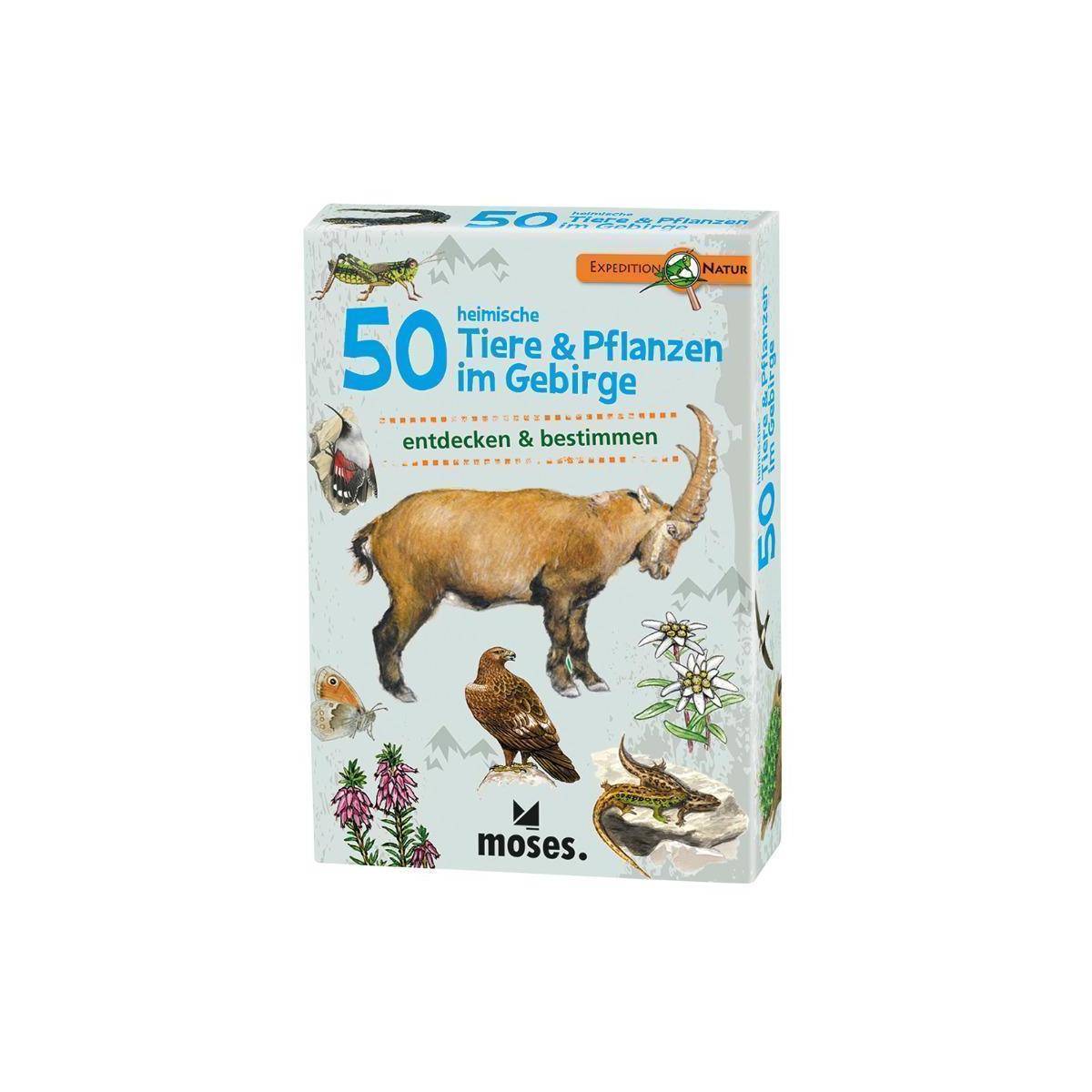MOS09762 - Expedition Natur 50 heimische Tiere & Pflanzen im Gebirge, ab 10 Jahren (DE-Ausgabe)