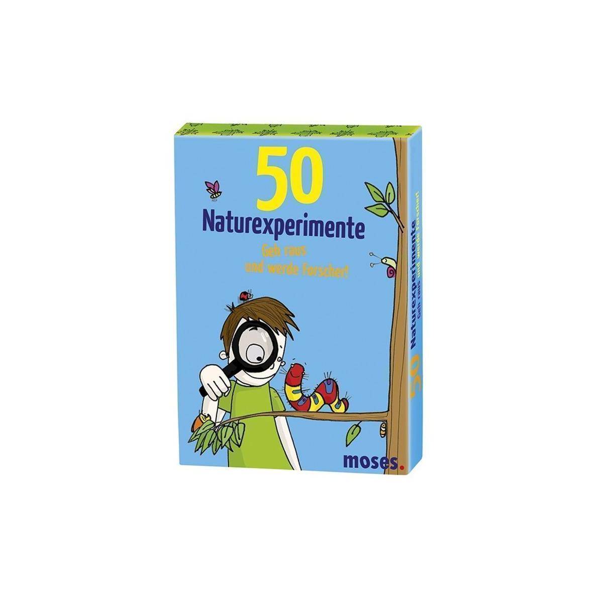 MOS21079 - 50 Naturexperimente - Geh raus und werde Forscher!, ab 8 Jahre (DE-Ausgabe)