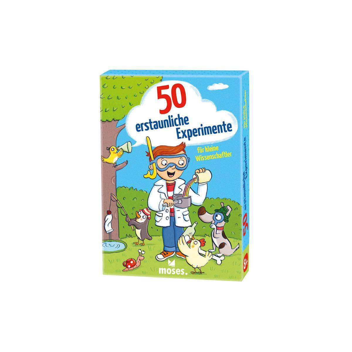 MOS21097 - 50 erstaunliche Experimente für kleine Wissenschaftler, ab 8 Jahre (DE-Ausgabe)