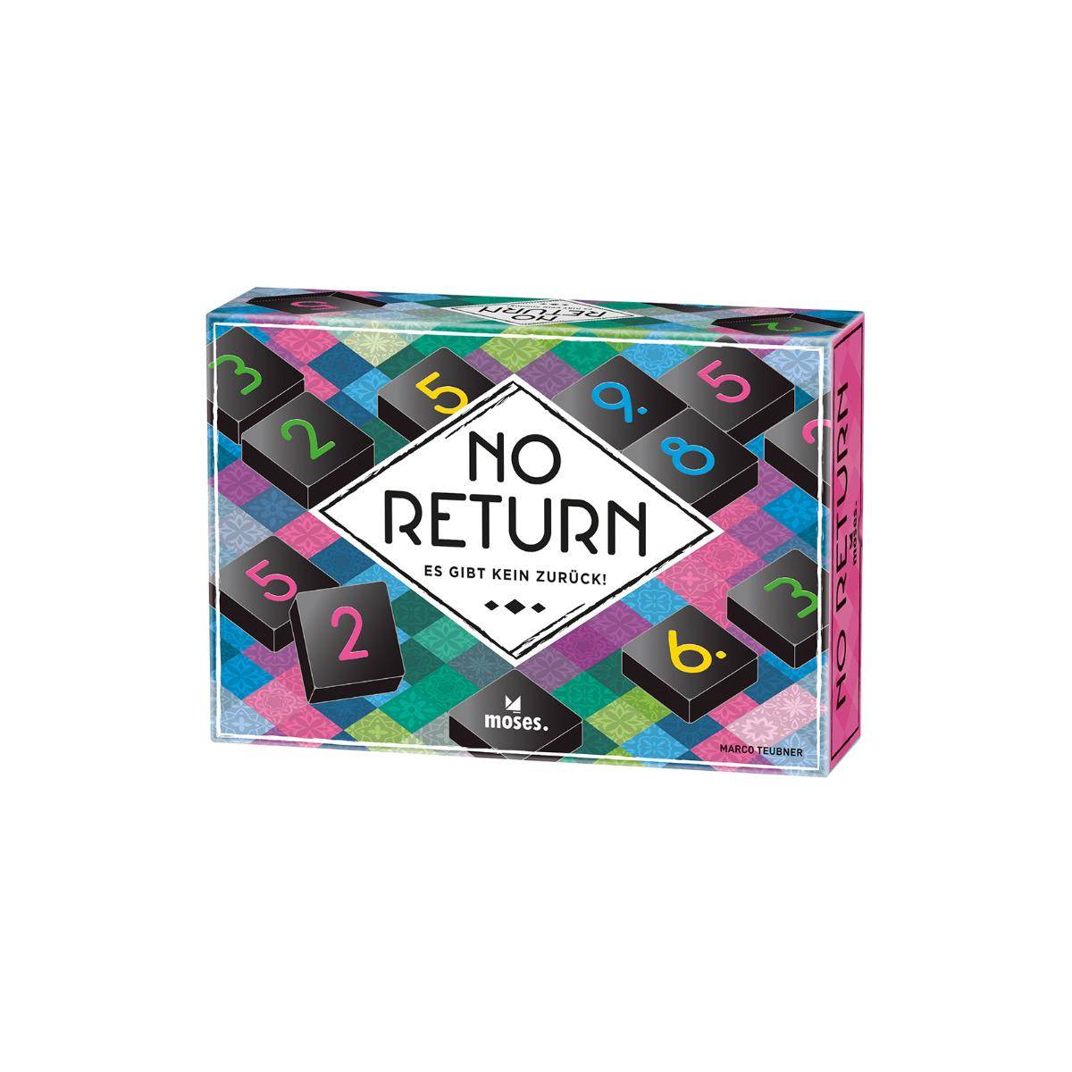 MOS90329 - No Return - Es gibt kein zurückl, 2-4 Spieler, ab 8 Jahren (DE-Ausgabe)