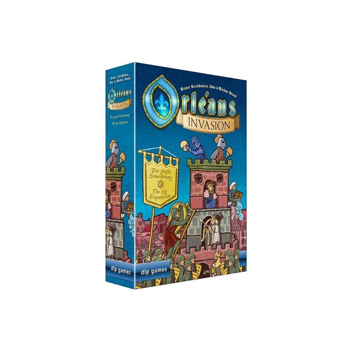 DLP00247 - Orléans: Invasion - Brettspiel, für 1 bis 5 Spieler ab 12 Jahren (DE/EN-Erweiterung)