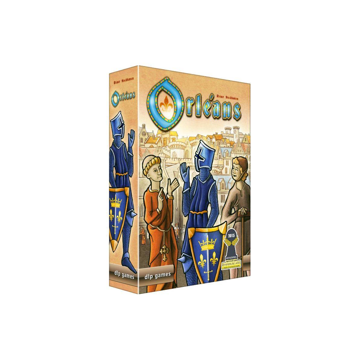 DLP001 - Orléans *Reprint* - Brettspiel, für 2 bis 4 Spieler ab 12 Jahren (DE-Ausgabe)