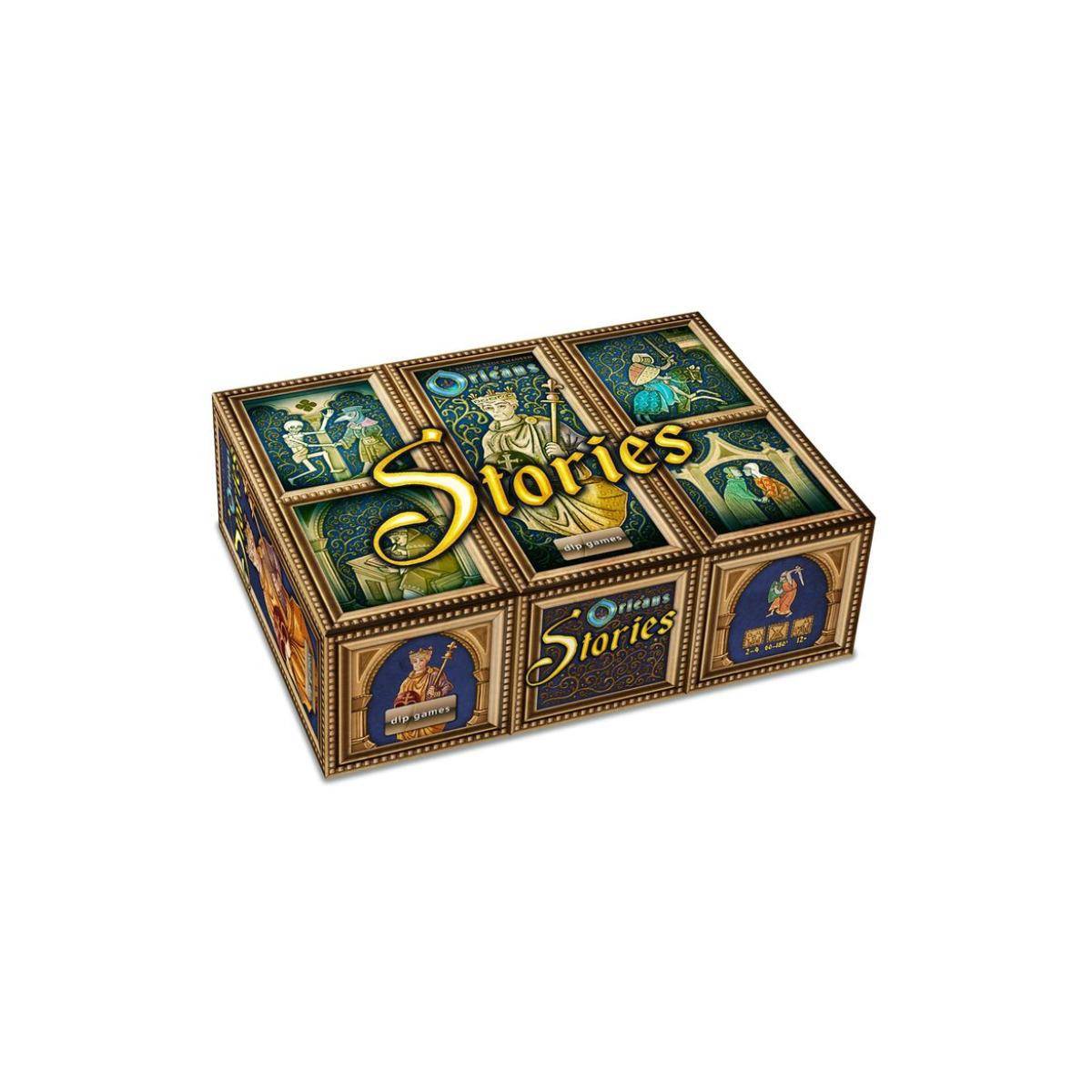 DLP01035 - Orléans: Stories - Brettspiel, 2-4 Spieler, ab 12 Jahren (DE-Ausgabe)