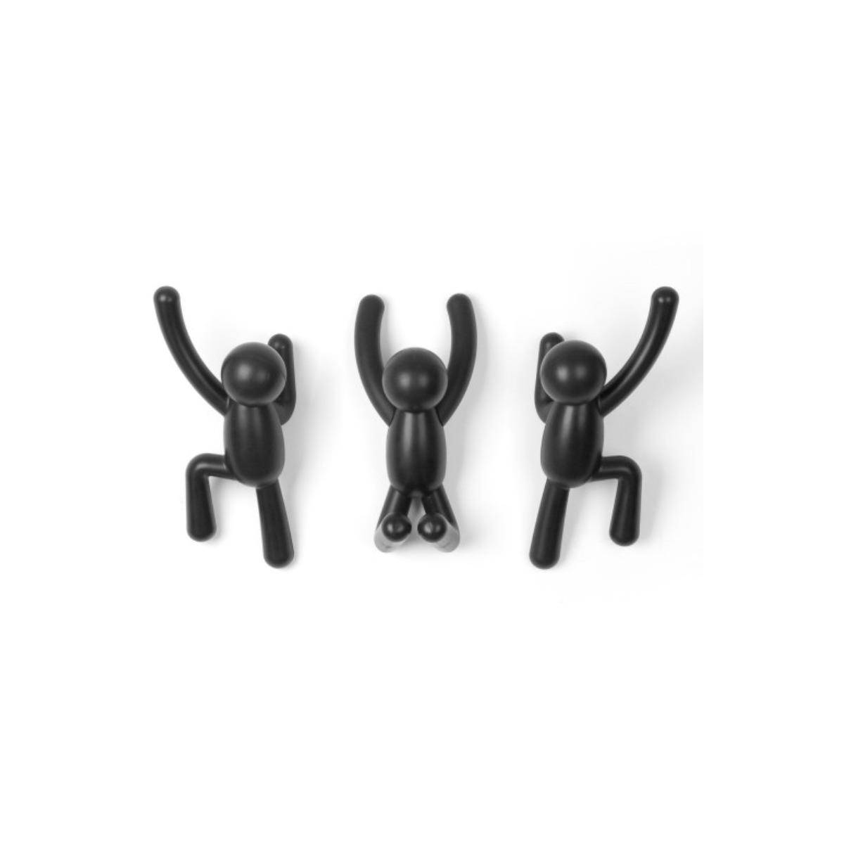 318165-040 - Buddy Haken (3) Sortiment, schwarz