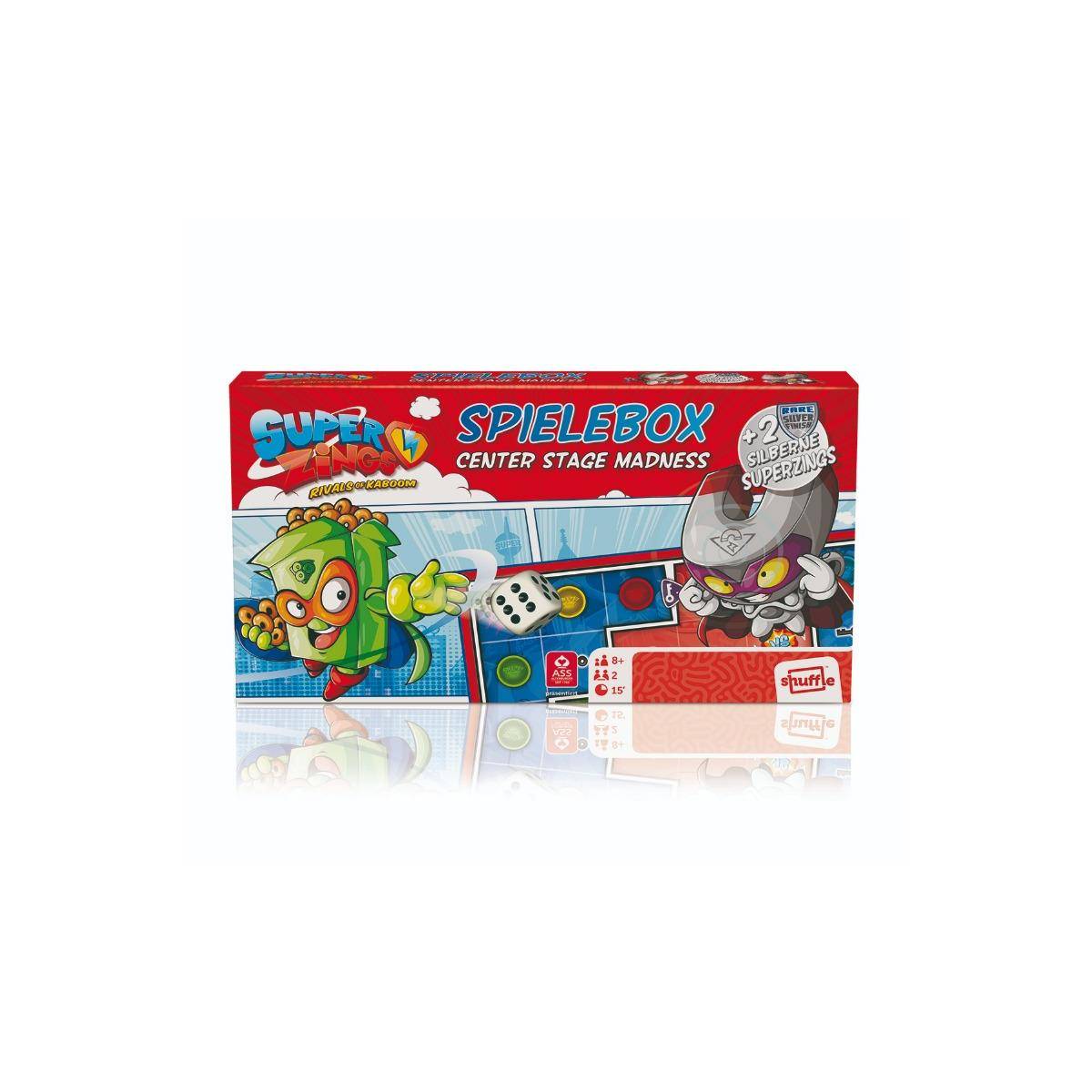 22510002 - Spielebox - SuperZing, Brettspiel, für 2 Spieler ab 8 Jahren