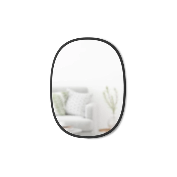 1013765-040 - Hub - Ovaler Spiegel, schwarz, 45X60 1013765-040 - Hub - Ovaler Spiegel, schwarz, 45X60