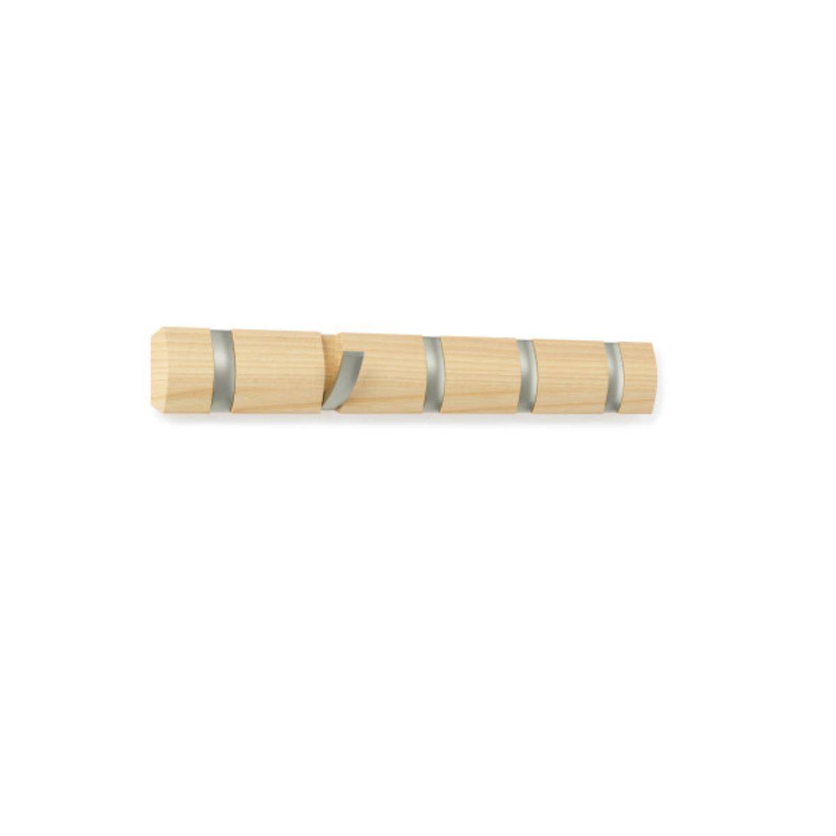 318850-390 - Flip 5 - Wandhaken, naturholz