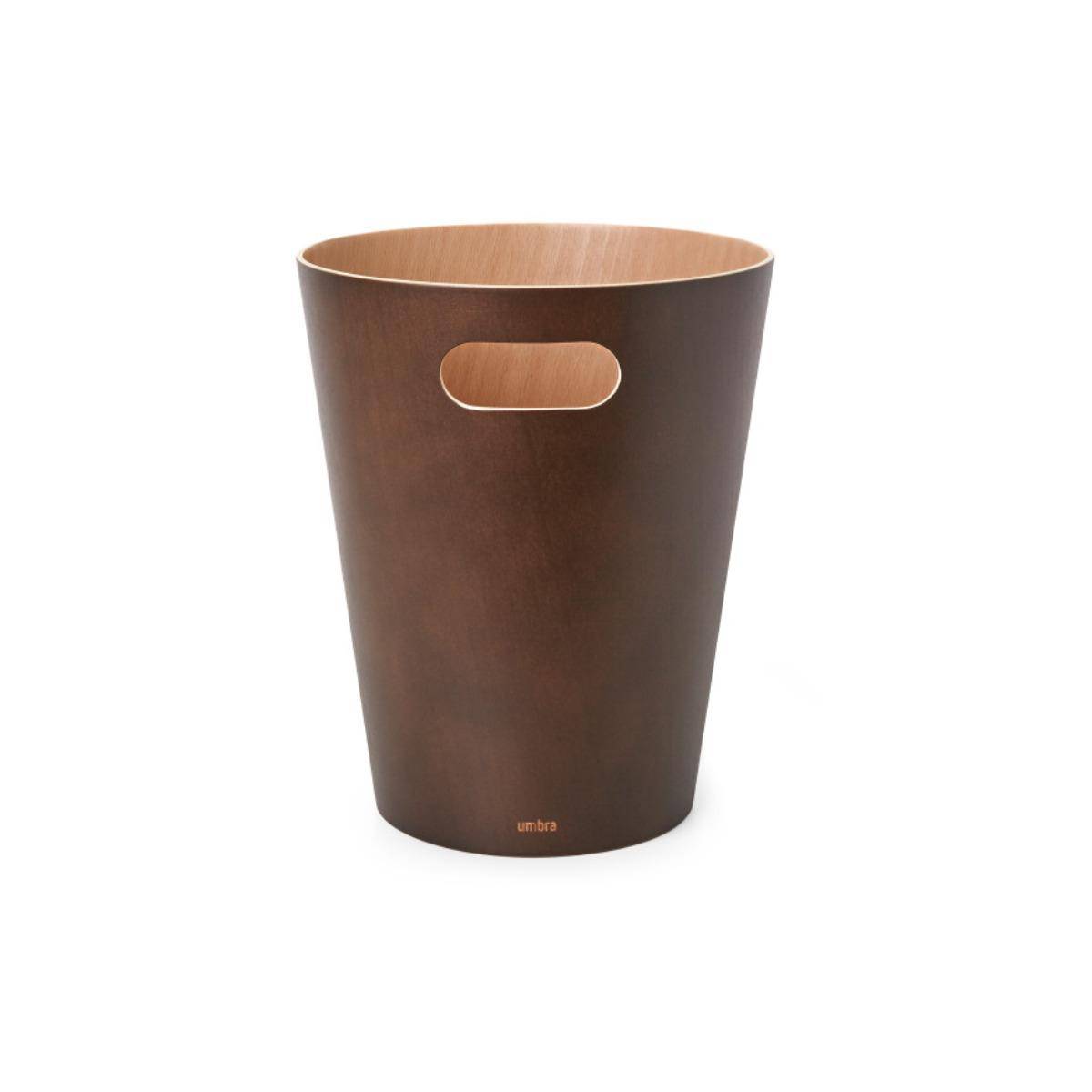 082780-213 - Woodrow Holz-Papierkorb, natur/espresso