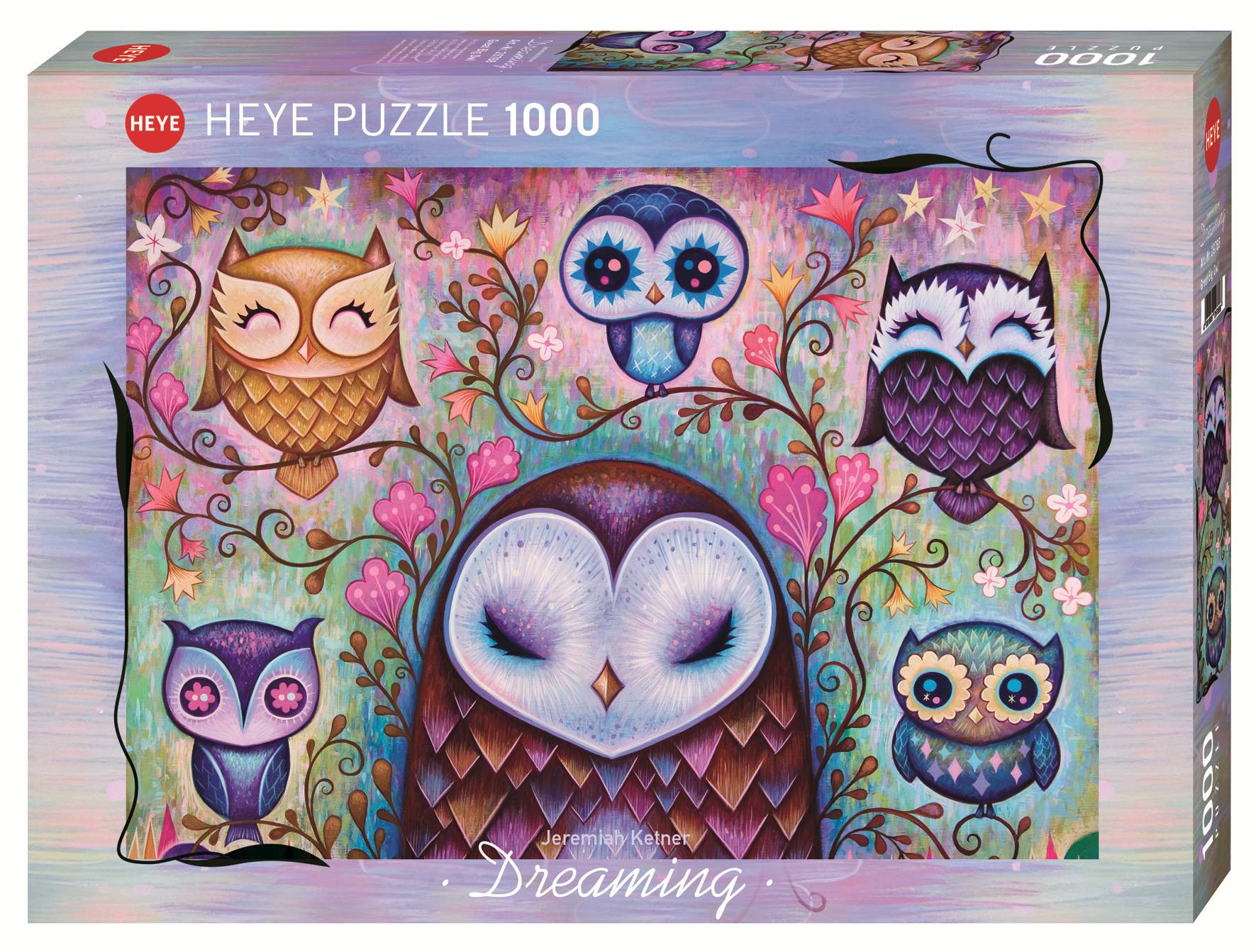 HEYE 29768 Jeremiah Ketner Dreaming Great Big Owl 1000 Teile Puzzle