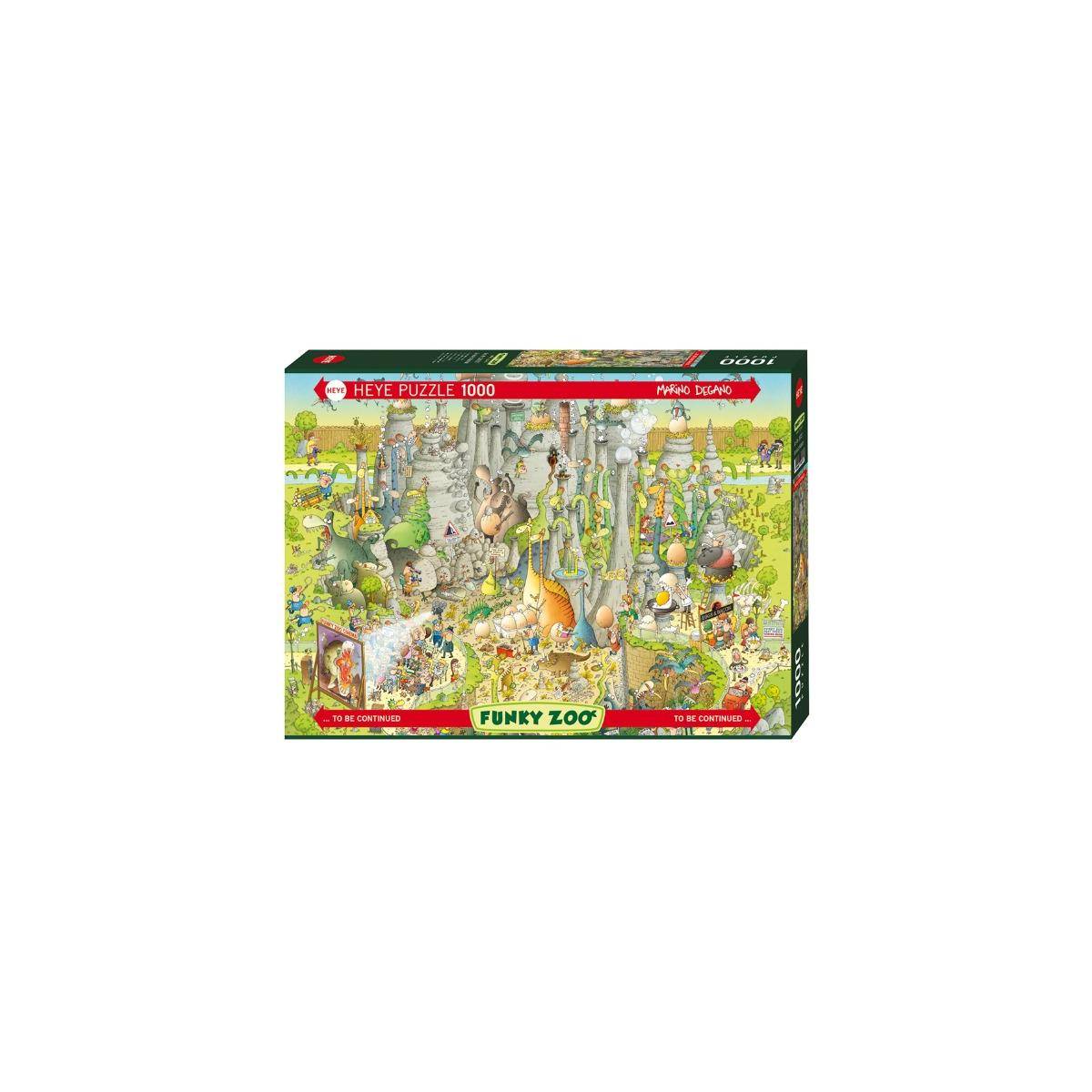 297275 - Lebensraum Jurassic Park - Funky Zoo, 1000 Teile, 70.0 x 50.0 cm