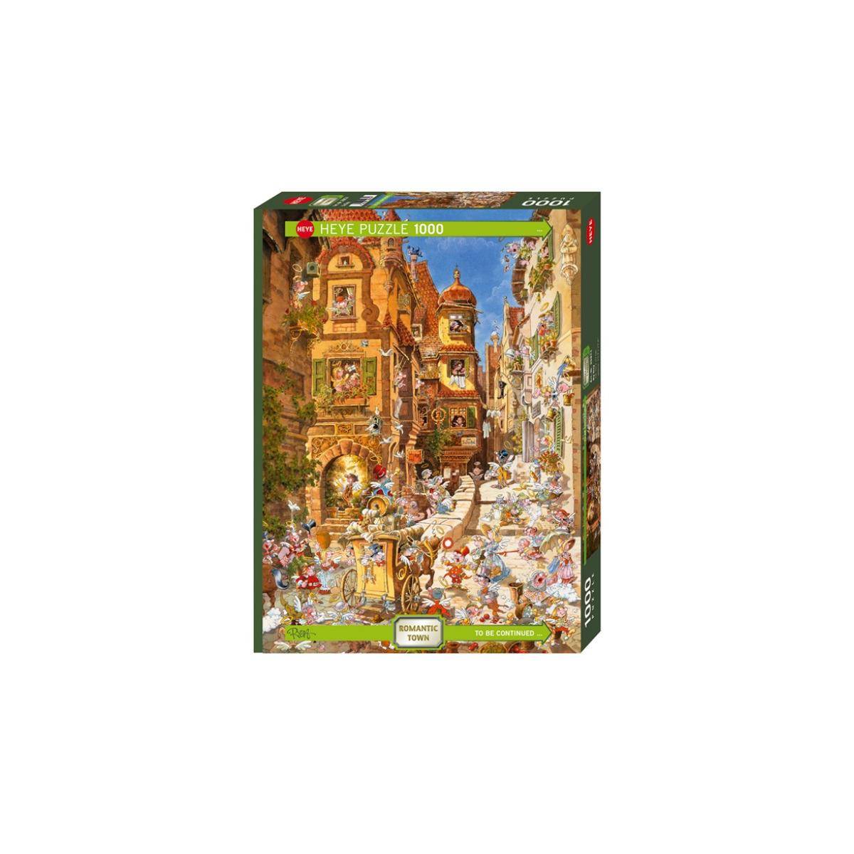 298746 - Bei Tag - Romantic Town, 1000 Teile, 50.0 x 70.0 cm