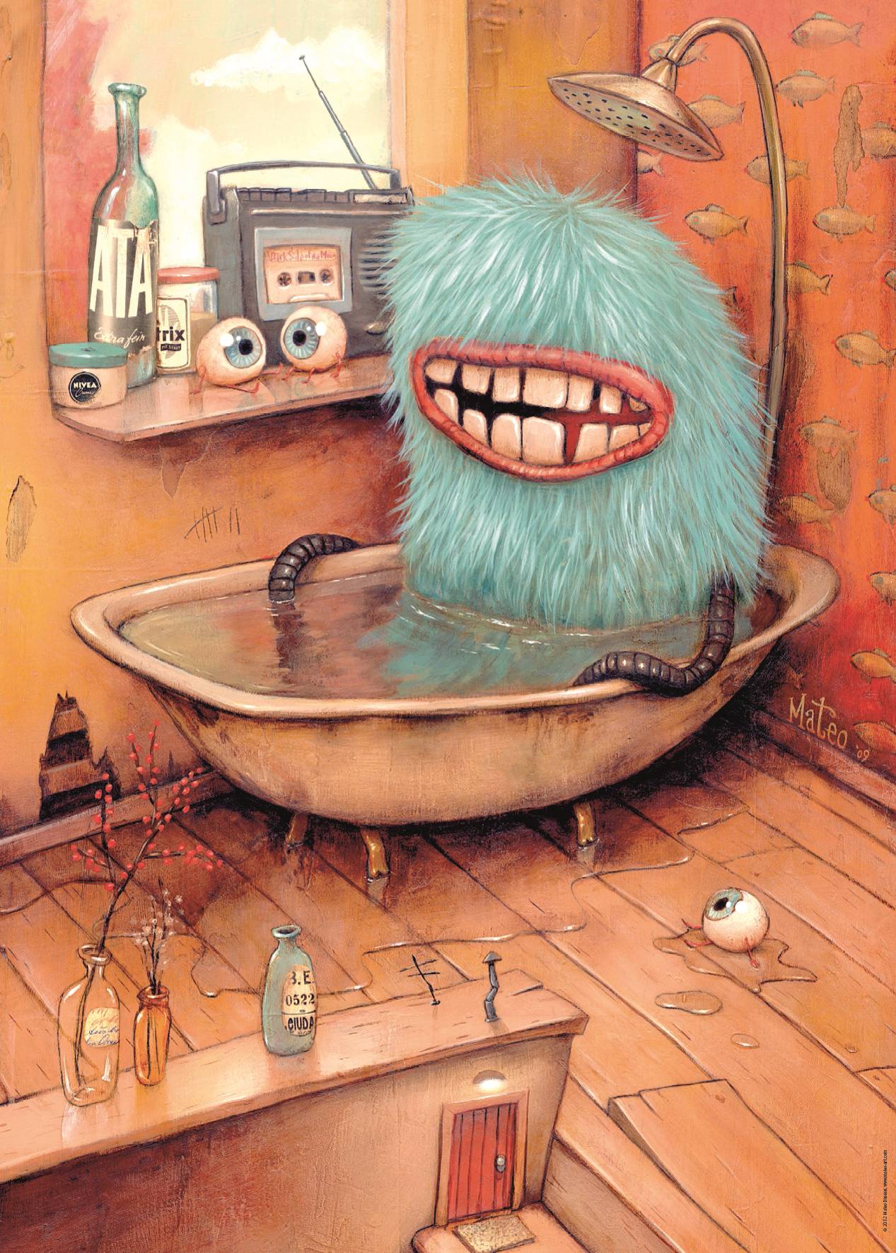HEYE 29539 Zozoville Bathtub 1000 Teile Puzzle