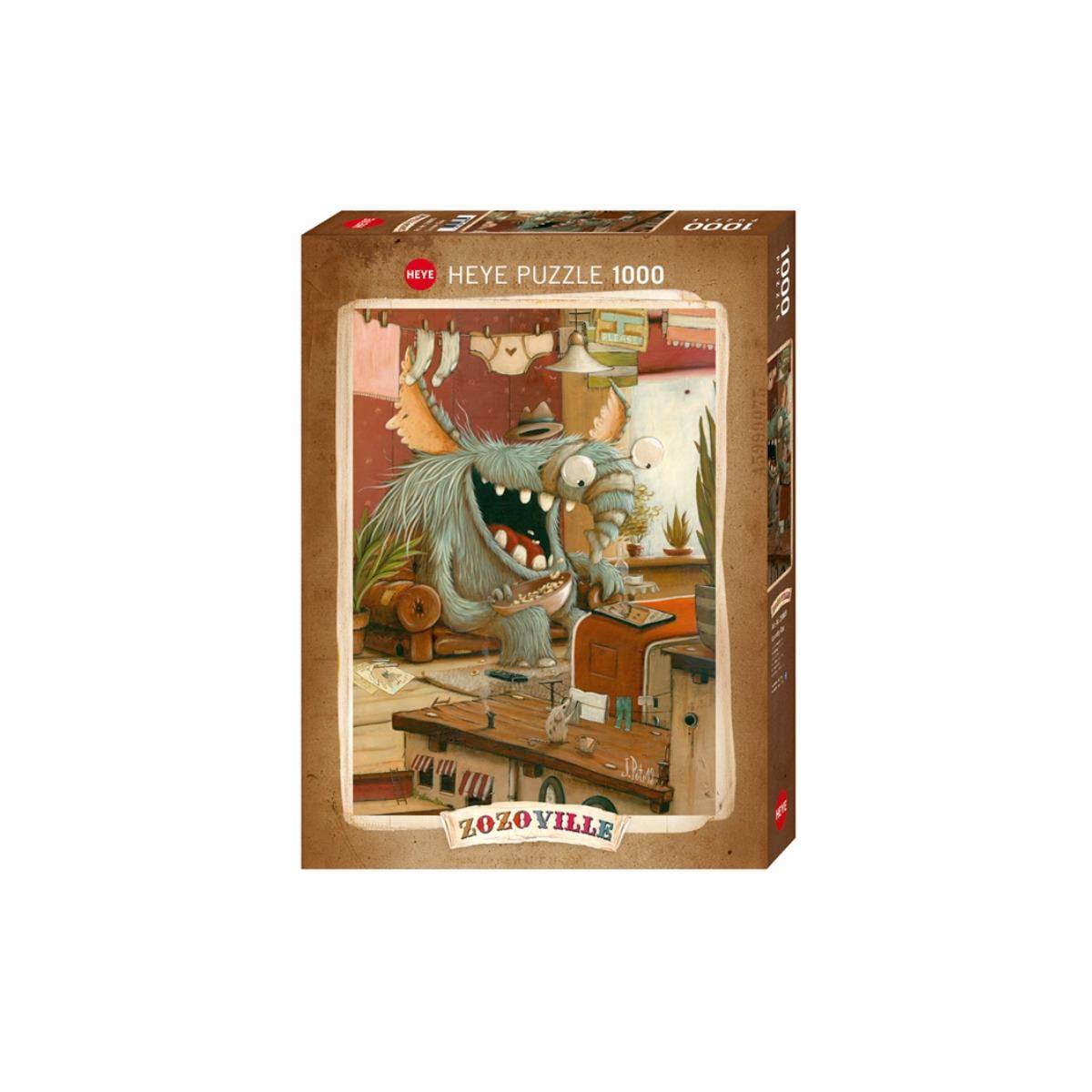 298654 - Waschtag - Zozoville, 1000 Teile, 50.0 x 70.0 cm