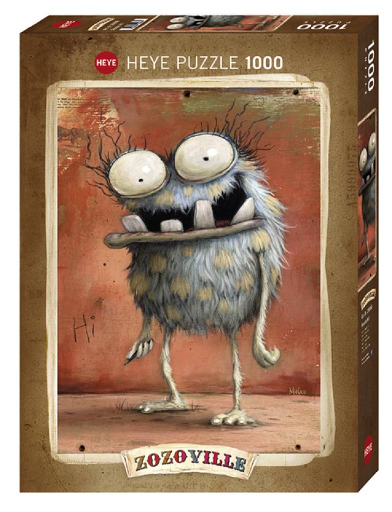 HEYE 29866 Zozoville Monsta Hi! 1000 Teile Puzzle