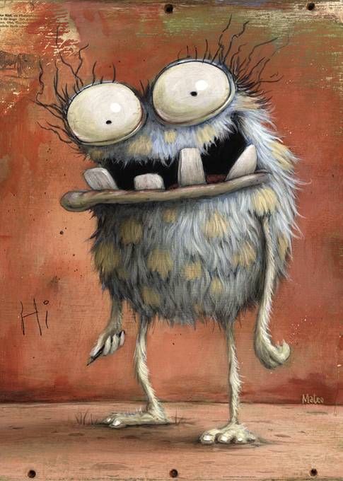 HEYE 29866 Zozoville Monsta Hi! 1000 Teile Puzzle