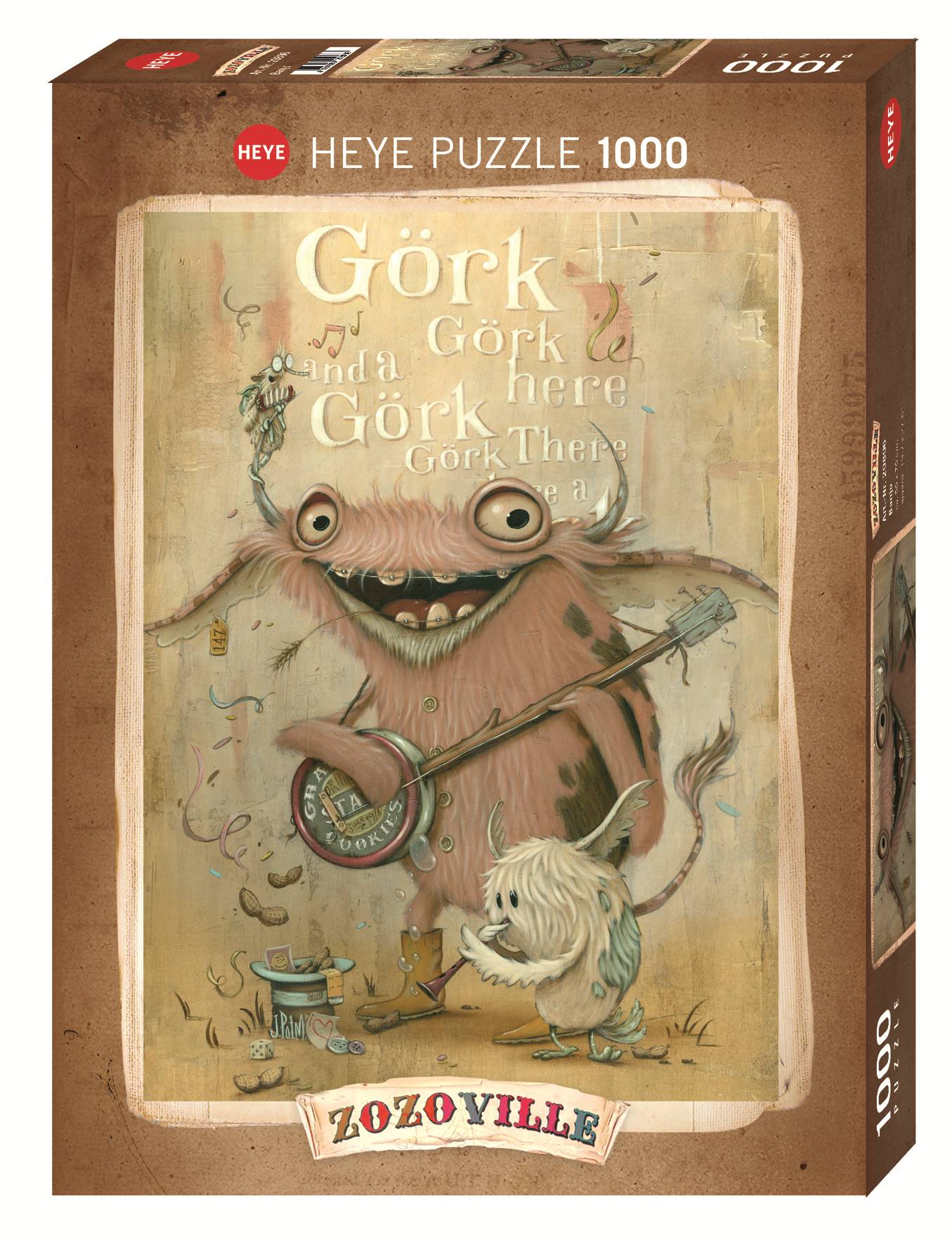 HEYE 29896 Zozoville Banjo 1000 Teile Puzzle