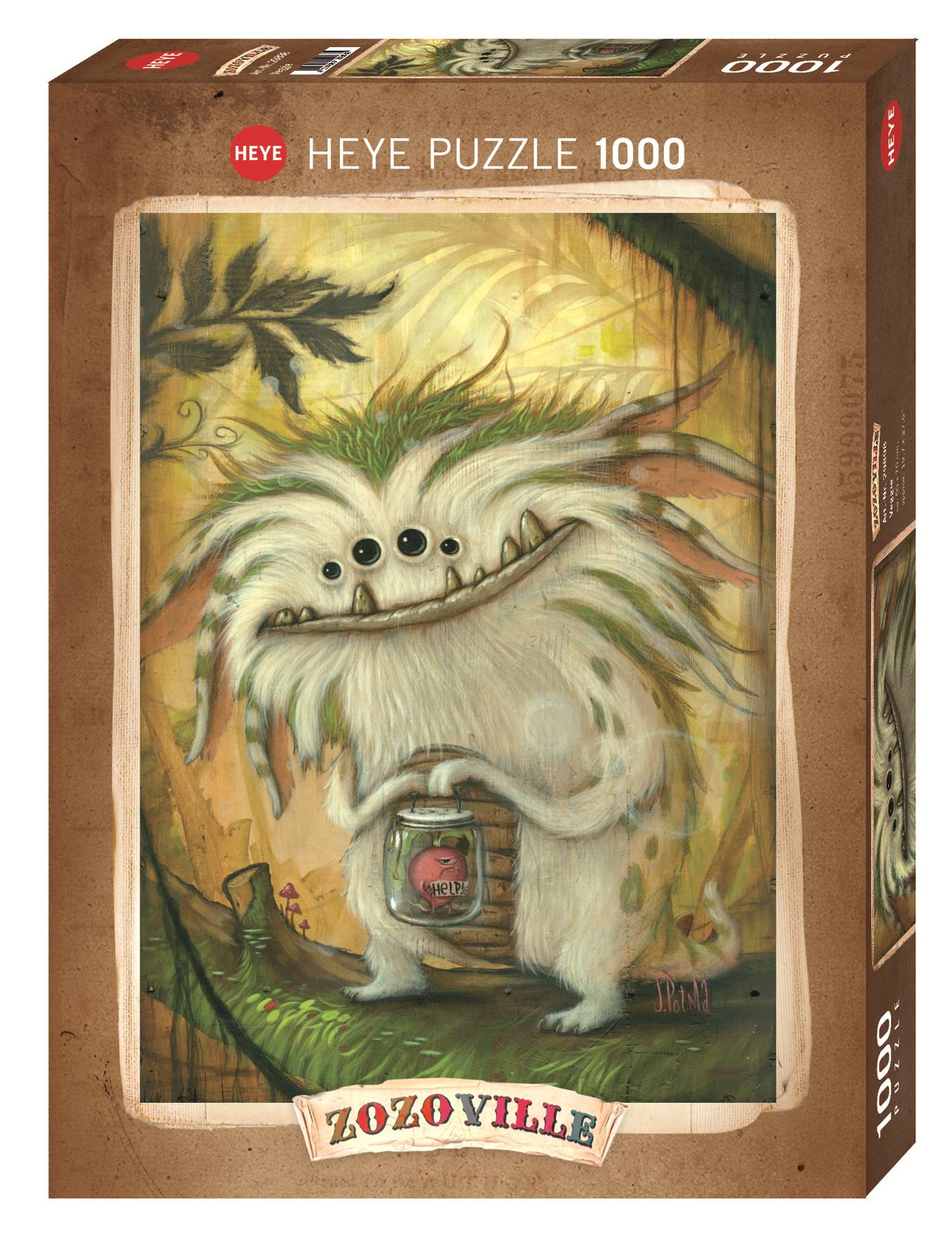 HEYE 29898 Zozoville Veggie 1000 Teile Puzzle