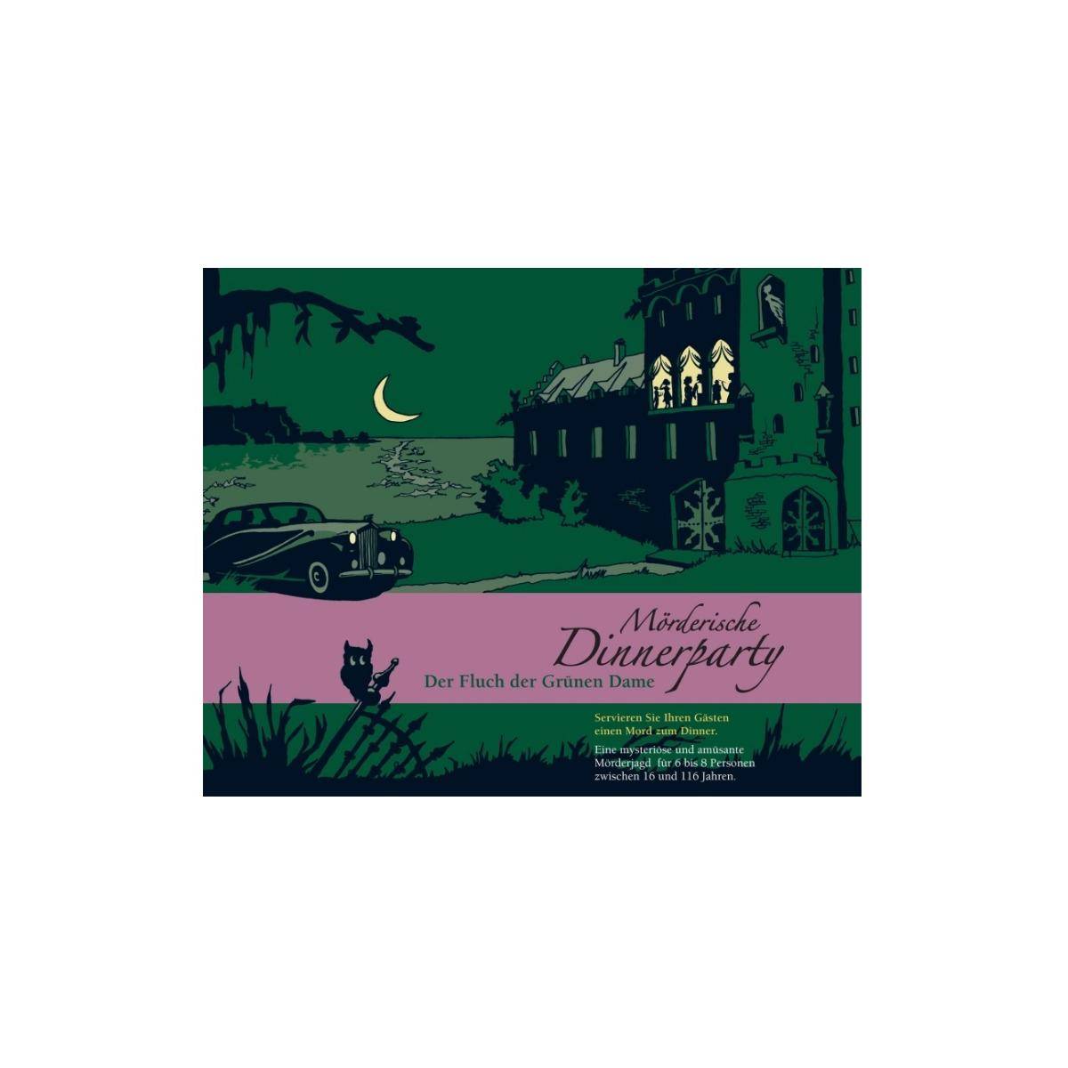 BLA00004 - Mörderische Dinnerparty - Der Fluch der Grünen Dame, Rollenspiel (DE-Ausgabe)