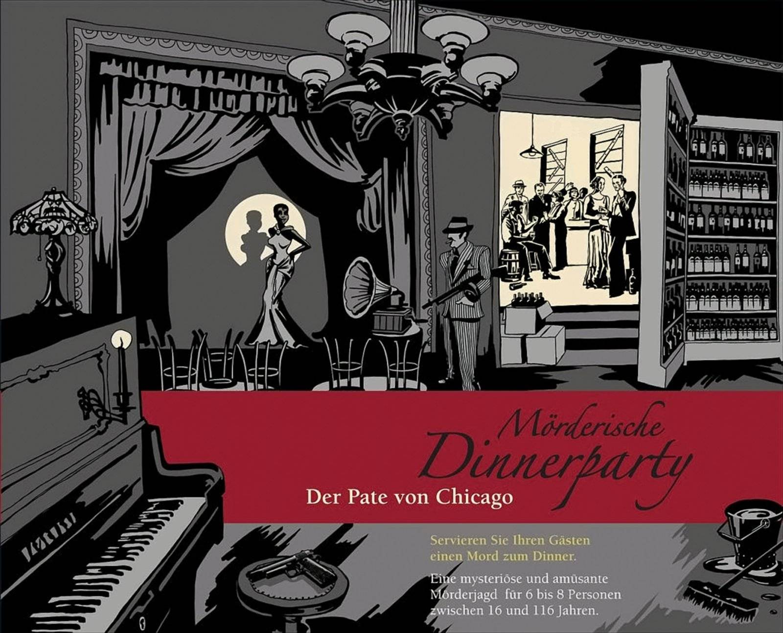 GW680f Mörderische Dinnerparty: Der Pate von Chicago Neu & OVP