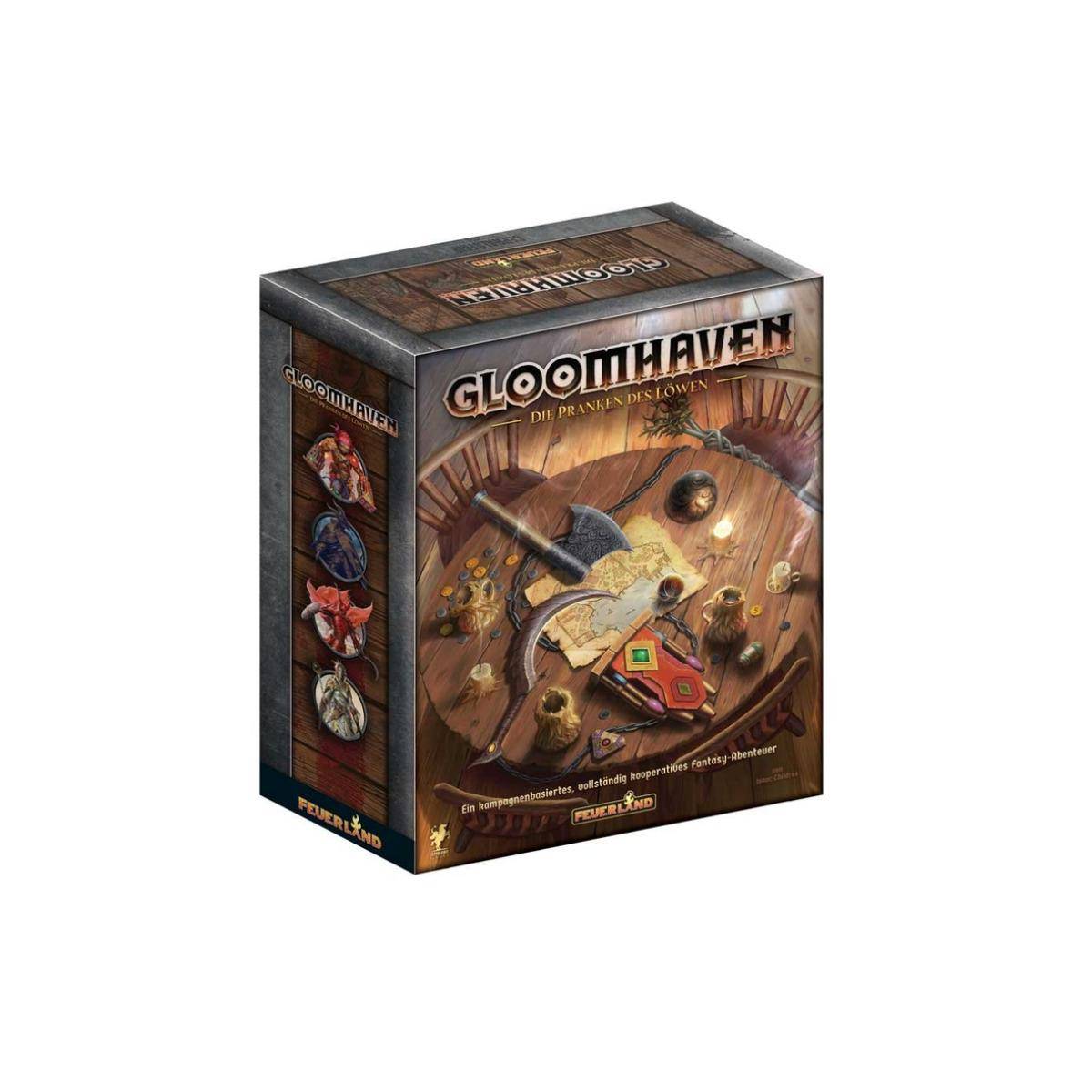 FEU63577 - Gloomhaven - Die Pranken des Löwen, Brettspiel, 1-4 Spieler, ab 14 Jahren (DE-Ausgabe)