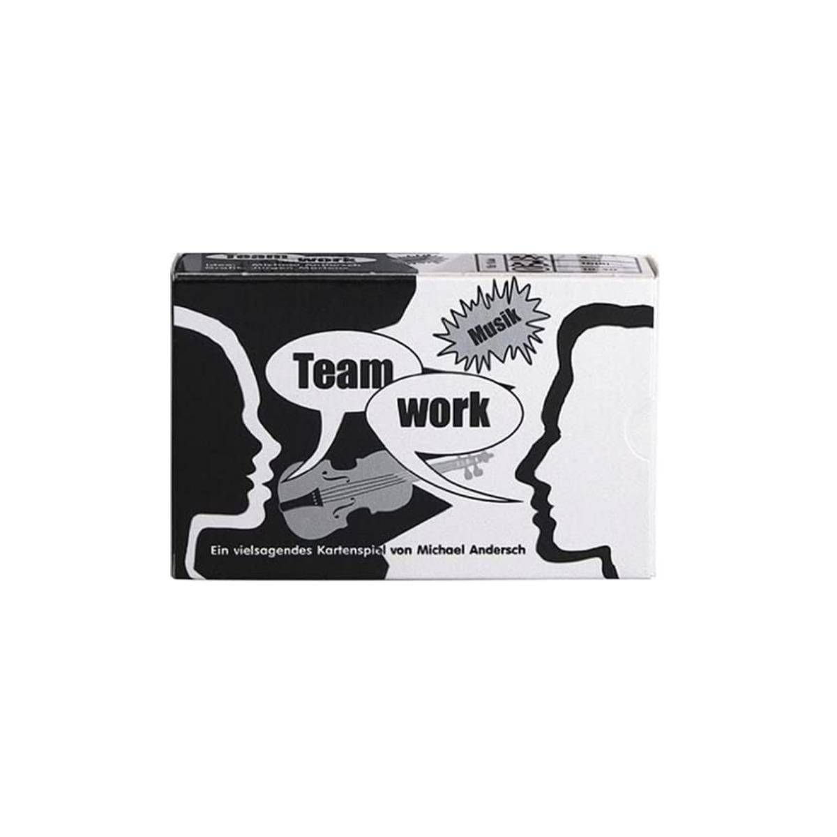 ADL50418 - Teamwork Musik - Kartenspiel (GB, DE, FR, IT), für 4+ Spieler, ab 10 Jahren